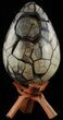 Septarian Dragon Egg Geode - Removable Piece #53035-1